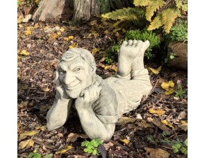  Horace the Happy Troll Stone Garden Ornament